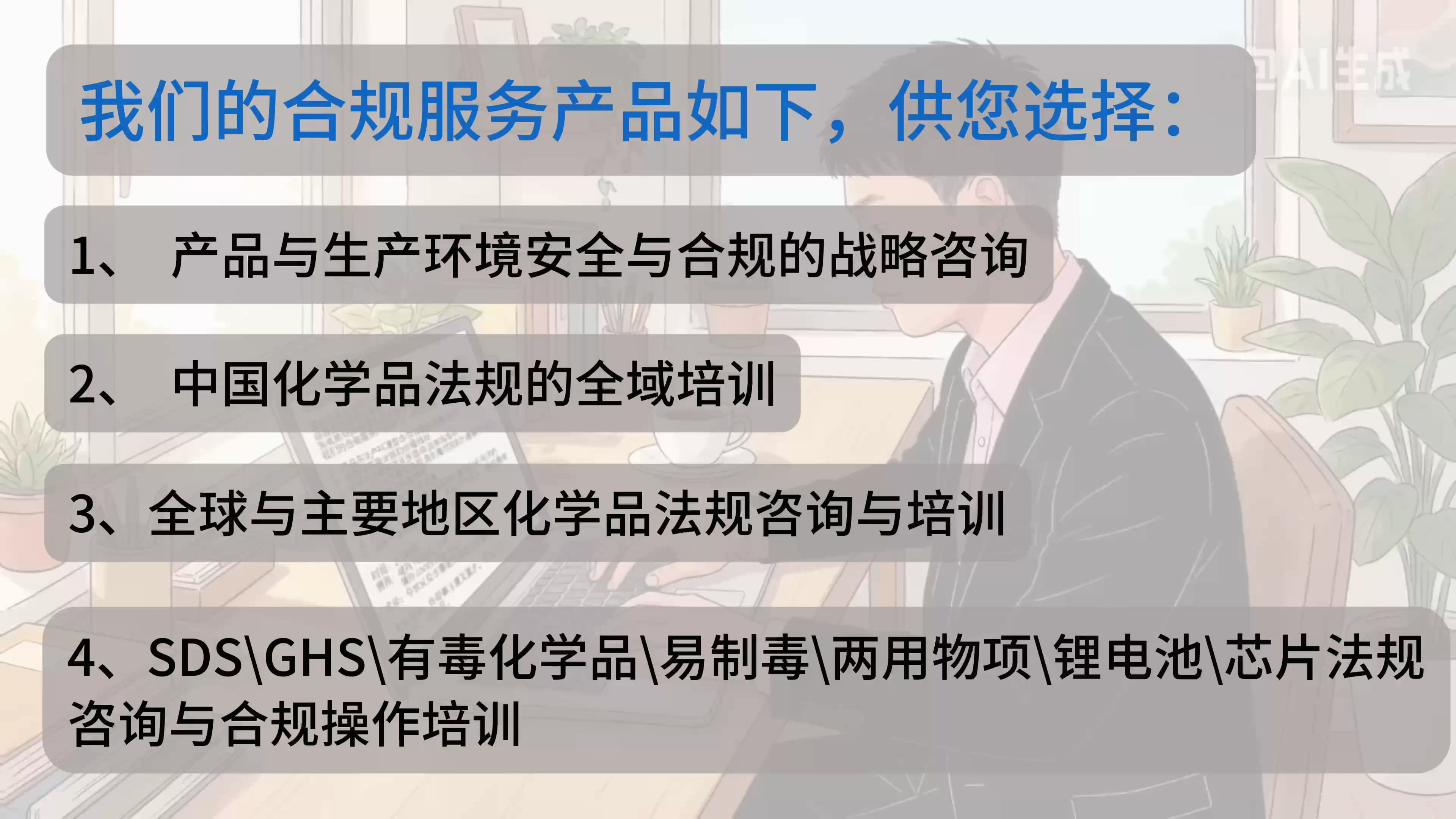 中国与全球化学品战略与市场合规服务