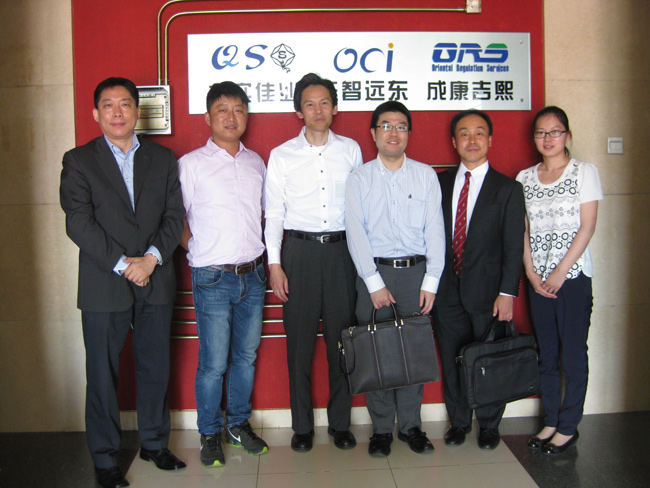 OCI协同日本香料公司参加食品添加剂新品种技术评审会