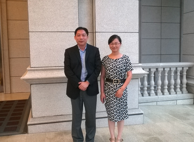 正智远东公司拜访江苏大型农化企业